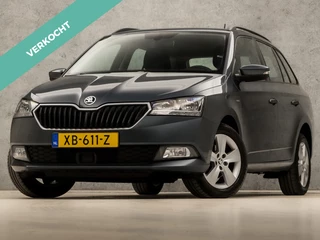 Škoda Fabia Combi 1.0 Sport (APPLE CARPLAY, NAVIGATIE, CLIMATE, STOELVERWARMING, SPORTSTOELEN, PARKEERSENSOREN, CRUISE, DAB+, LM VELGEN, NIEUWSTAAT)