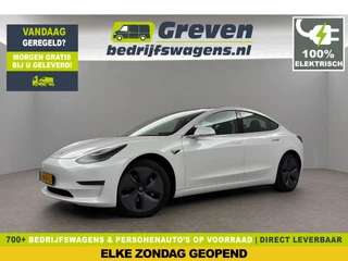 Hoofdafbeelding Tesla Model 3 Tesla Model 3 Long Range AWD 75 kWh 351PK 360Camera Autopilot LED Pano View  19"LMV Cruise Clima Navi Memory-Seats Leder Stoelverwarming PDC