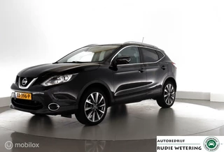 Nissan Qashqai 1.2 Tekna trekhaak|led|leer|nav|cam|ecc|lmv19