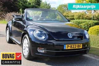 Hoofdafbeelding Volkswagen New Beetle Volkswagen New Beetle Cabriolet 1.2TSI 105pk Design BM leer/ECC/cruise/navi