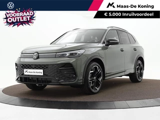 Volkswagen Tiguan R-Line Edition 1.5 eHybrid 204 PK 6 versn. DSG · Achteruitrijcamera · Rondomzichtcamera · Draadloze telefoonlader · Black Style Pakket · Trekhaak inklapbaar, met elektrische ontgrendeling, incl. aanhangermanoeuvreerhulp Trailer Assist · Voorraad OUTLET · Prijs is inclusief inruilpremie ·