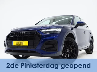 Audi Q5 Sportback 50 TFSI e Full Black | Panoramadak | Trekhaak | Leder | Camera | Memory | Keyless | Adaptive Cruise | Carplay
