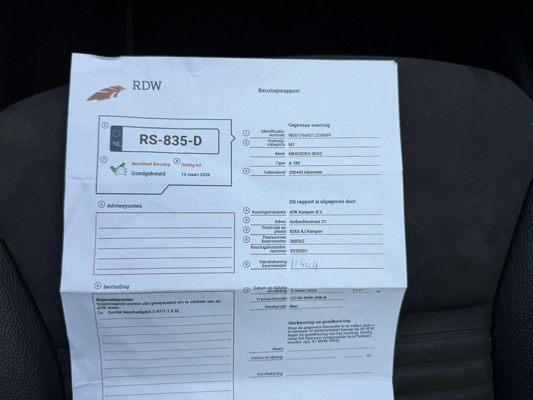 Hoofdafbeelding Mercedes-Benz A-Klasse