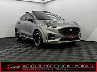Ford Puma 1.0 EcoBoost Hybrid ST-Line X 155pk Pano, Half leder, Camera, Winterpakket, Elektrische achterklep, Keyless start, 2 jaar garantie