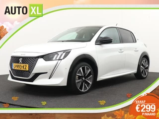 Hoofdafbeelding Peugeot e-208 Peugeot e-208 EV GT 350 50 kWh Leder/Alcantara Adapt.Cruise Dodehoek