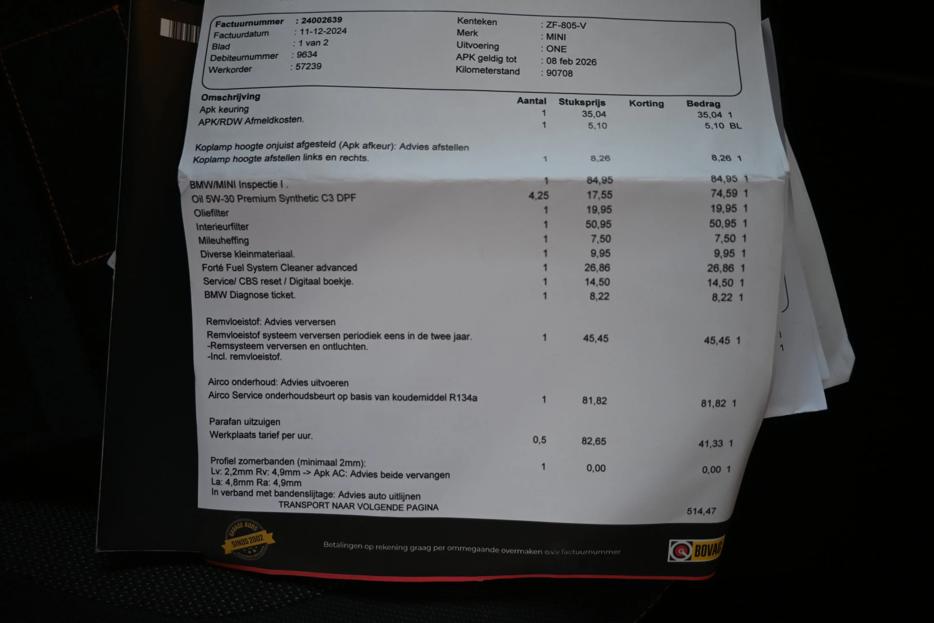 Hoofdafbeelding MINI One