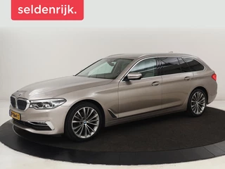 BMW 5-serie 520i High Executive | Luxury Line | Leder |  Trekhaak | Camera | Stoelverwarming | 19'' | Sfeerverlichting | Memory | Carplay | Navigatie | Park Assist | Full LED