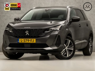 Peugeot 5008 1.2 PureTech Allure Sport 7 Persoons (APPLE CARPLAY, GROOT NAVI, 360 CAMERA, LEDER, ADAPTIVE CRUISE, SPORTSTOELEN, ELEK ACHTERKLEP, KEYLESS, GETINT GLAS, SFEERVERLICHTING, NIEUWSTAAT)