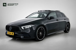 Mercedes-Benz A-klasse 200 Business Solution AMG (PANORAMADAK, SFEERVERLICHTING, 360 CAMERA, GOED ONDERHOUDEN)