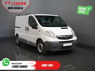 Opel Vivaro 2.0 CDTI APK 09-2025/ NL Auto/ Airco/ Dakdragers/ Cruise/ Trekhaak