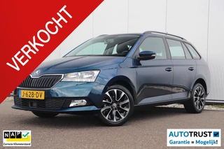 Skoda Fabia Combi 1.0 TSI Business Edition 95PK Carplay Android Navigatie 16 inch LMV Airco Cruise Control Parkeersensor Lava Blue Metallic!