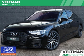 Audi A8 60 TFSI e quattro Lang PANO HEAD UP MASSAGE B&O NIEUW