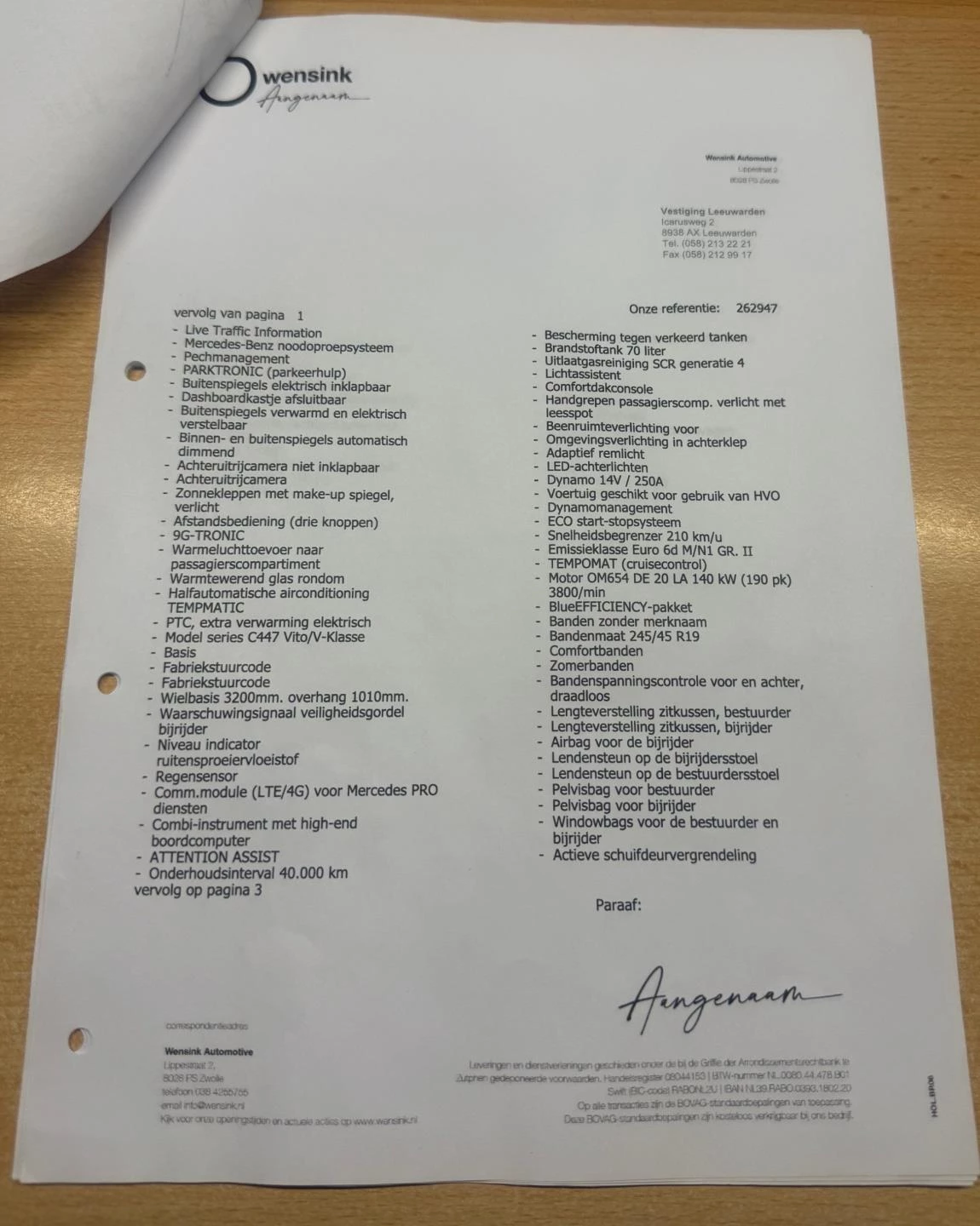 Hoofdafbeelding Mercedes-Benz Vito