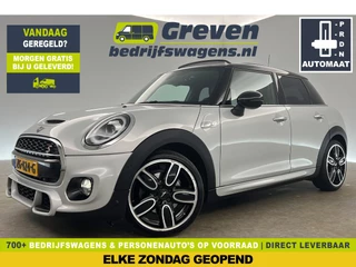 MINI Cooper S 2.0 Cooper S Knightsbridge Edition JCW 192PK Automaat Harman/Kardon Pano Clima LED Navigatie Parelmoer PDC Stoelverwarming Leder 18"LMV