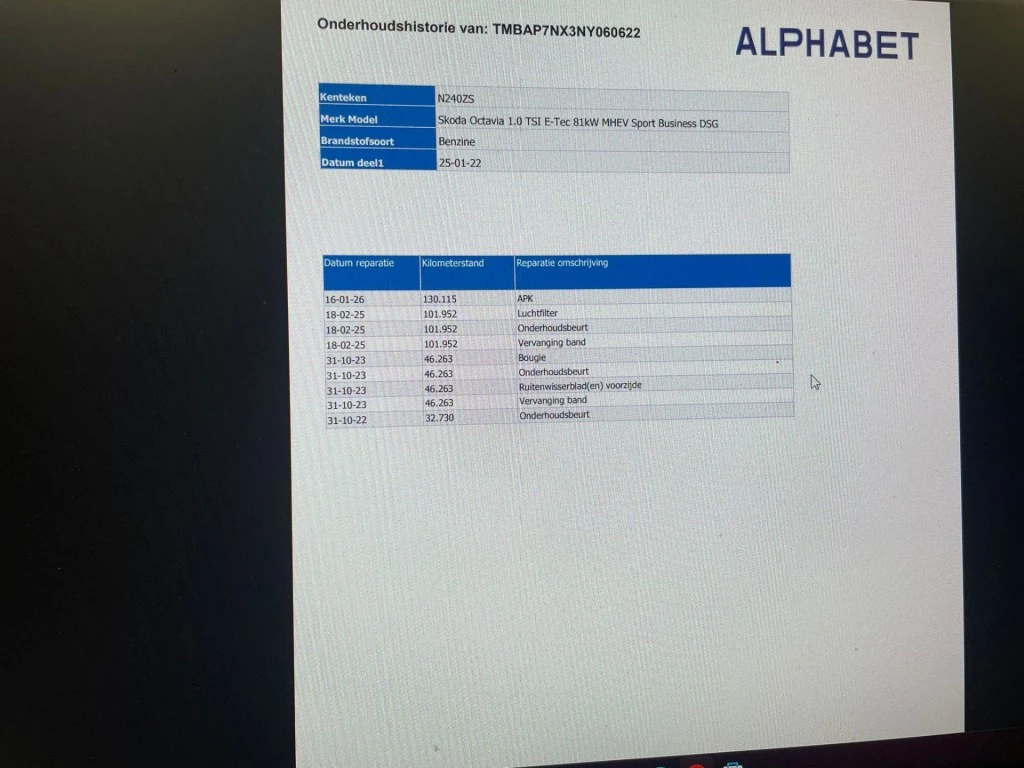 Hoofdafbeelding Škoda Octavia