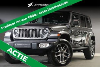 Jeep Wrangler Unlimited 4xe 380 Sahara ***VOORRAADAUTO***