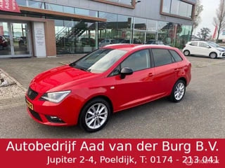 Seat Ibiza ST 1.0 EcoTSI Style Stationwagon , Bluetooth , Navigatie , Parkeerhulp voor en achter , Mooie nette auto met vele extra's