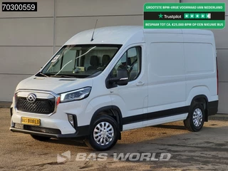 Maxus eDeliver 9 Elektrisch 280km WLTP 72kWh L2H2 204pk ACC LED Airco Camera Parkeersensoren v+a Airco Cruise control