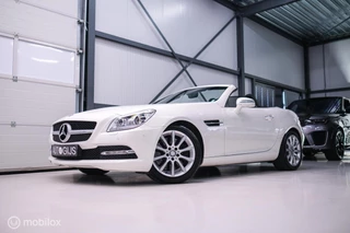 Mercedes SLK-klasse 350 V6 306 pk | Airscarf | Harman Kardon | Memory | LED | Navigatie | Keyless | Cruise | Zeer mooi | Lage km stand |