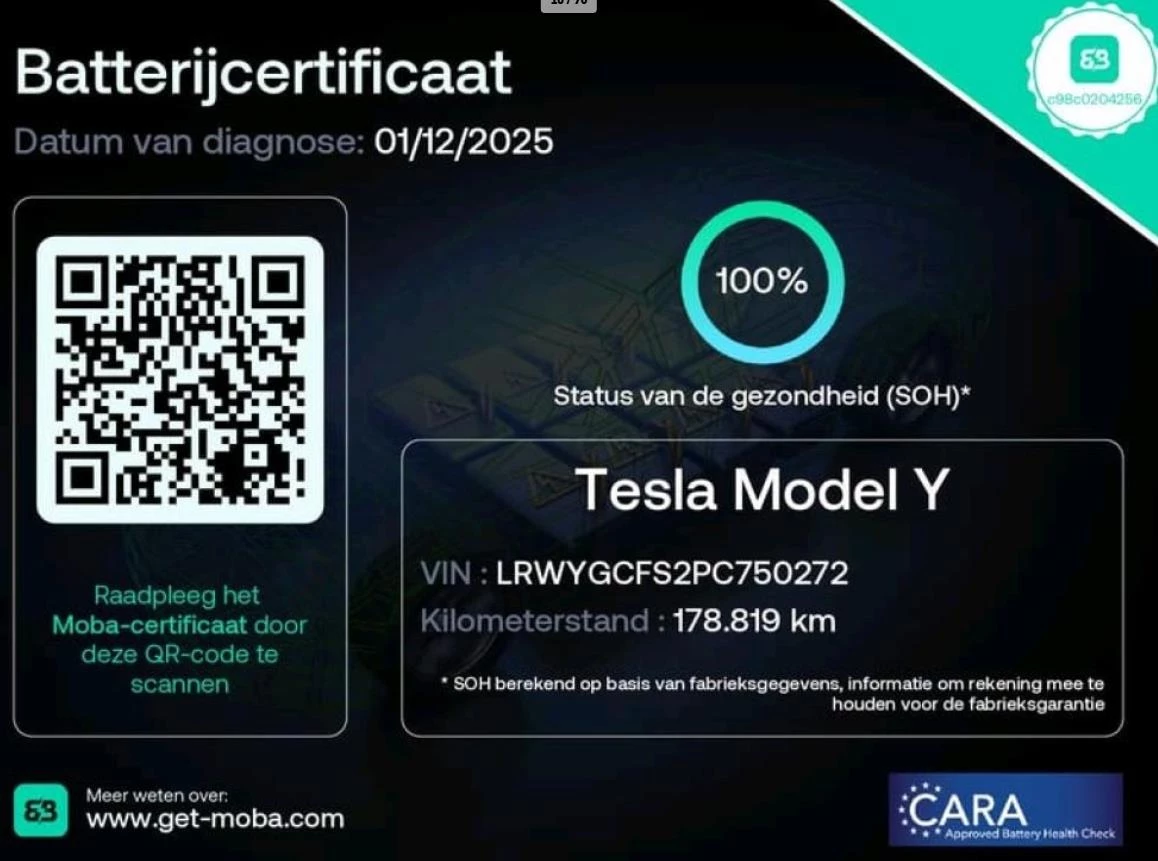 Hoofdafbeelding Tesla Model Y