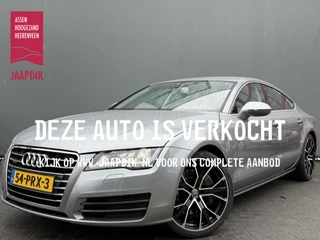 Hoofdafbeelding Audi A7 Audi A7 Sportback BWJ 2011 3.0 TFSI 300 PK quattro Pro Line plus AUTOMAAT | FULL LED | LEDER | ELEKTR. STOELEN | BOSE | STOELVERW. | NAVI | CLIMA | CRUISE | LMV | PDC