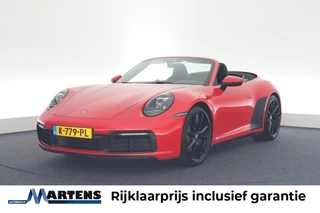 Hoofdafbeelding Porsche 911 Porsche 911 Cabrio 3.0 385pk Carrera Camera Leder 21'' Stoelverwarming Navigatie