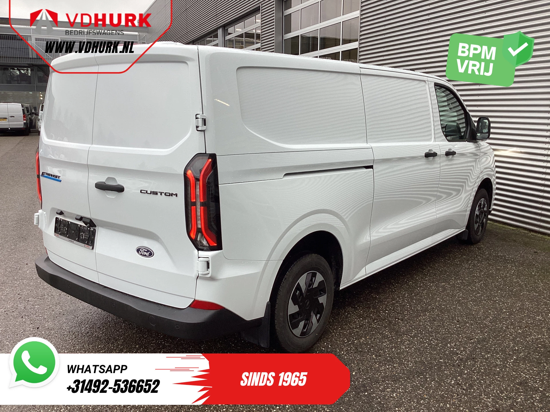 Hoofdafbeelding Ford E-Transit Custom
