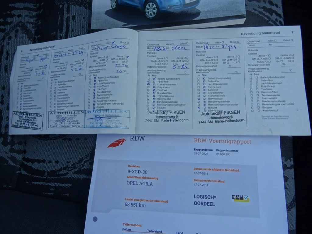 Hoofdafbeelding Opel Agila
