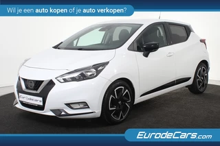 Hoofdafbeelding Nissan Micra Nissan Micra 1.0 IG-T N-Design *1ste Eigenaar*Navigatie*Carplay*
