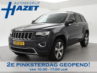 Jeep Grand Cherokee 3.0 CRD AUT. GRIJS KENTEKEN OVERLAND + ADAPTIVE CRUISE | TREKHAAK 3500 KG | SCHUIFDAK | LEDER | STOELVENTILATIE