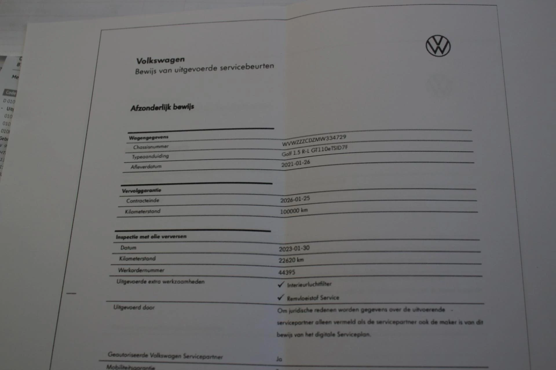 Hoofdafbeelding Volkswagen Golf