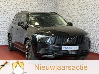 Volvo XC90 2.0 T8 456 PK PHEV AWD LUCHTVERING 7P ULTRA DARK SCHUIFDAK 21''LMV STOEL/STUUR.VERW HARMAN KARDON PANORAMA STANDKACHEL HEADUP