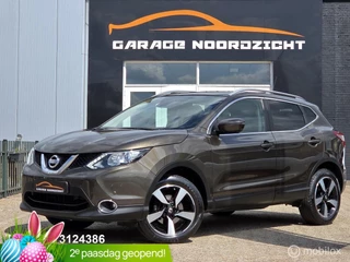 Nissan Qashqai 1.2 N-Connecta PANORAMADAK|NAVIGATIE|XENON|360' CAMERA|GETINT GLAS|TREKHAAK|DEALER ONDERHO