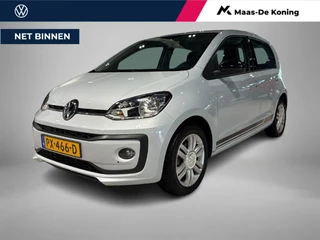 Volkswagen Up! 1.0 60pk BMT High UP! · Cruise Control · P-Sensoren · 15"Velgen · Airco · Telefoonhouder · Mistlampen · Elek. Verstel- + Verwarmbare Spiegels ·