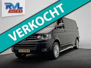 Volkswagen Transporter 2.0 TDI L2H1 DC Comfortline Automaat MARGE AUTO Navigatie Trekhaak Glasslook Bearlock beveiliging