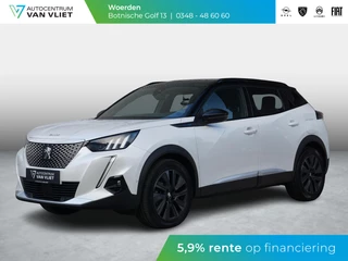Hoofdafbeelding Peugeot e-2008 Peugeot e-2008 EV GT Pack 50 kWh Panoramadak | Alcantara Leder interieur