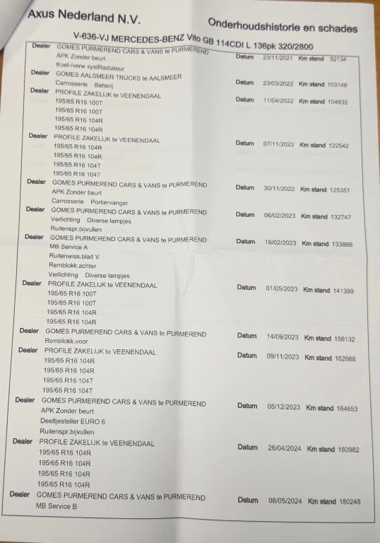 Hoofdafbeelding Mercedes-Benz Vito