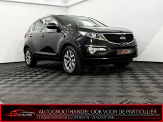 Kia Sportage 1.6 GDI X-treme DynamicLine Leder, Camera, Navi, Stoelverwarming, Cruise control, Clima, A start stop, Lichtmetalen velgen