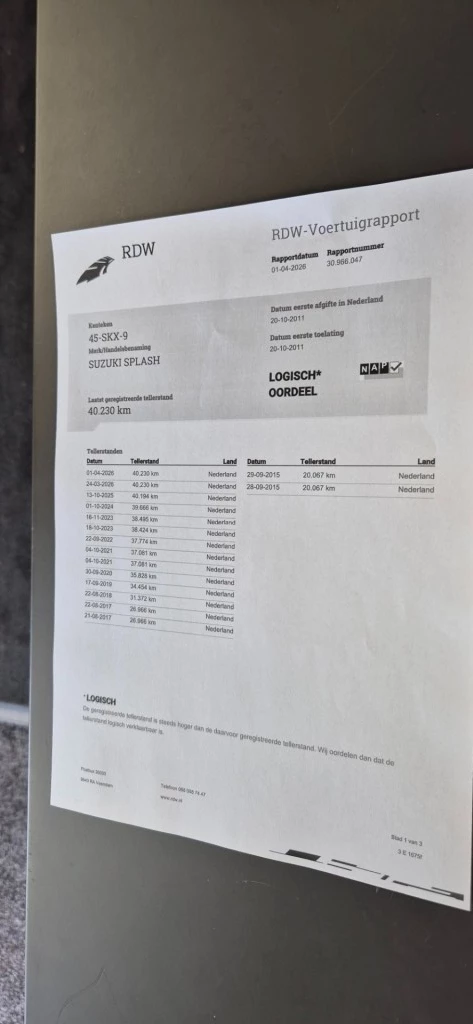 Hoofdafbeelding Suzuki Splash