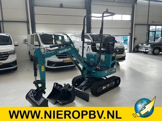 Hoofdafbeelding Sunward  Sunward SWE08B Graafmachine Nieuw Joysticks 3 Bakken Extra functie Uit Voorraad Leverbaar