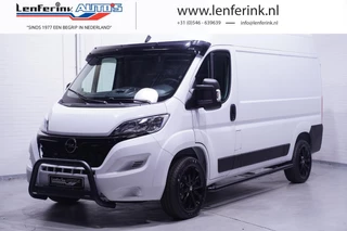 Opel Movano 2.2D 140 pk L2H2 White&Black Edition Navi 18" LMV, Bullbar + Sidebars Zwart, Camera, Apple Carplay, 3-Zits, Nieuw