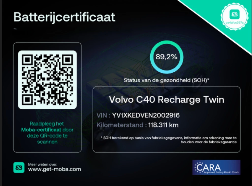Hoofdafbeelding Volvo C40