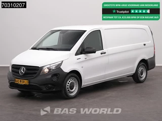 Mercedes eVito Elektrisch 41kWh 120km WLTP L3H1 Navi Airco Cruise Camera Standkachel L3 Long Airco Cruise control