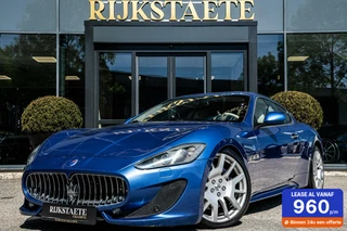 Hoofdafbeelding Maserati GranTurismo Maserati GranTurismo 4.7 Sport|ALCANTARA HEMEL|CAMERA|BOSE