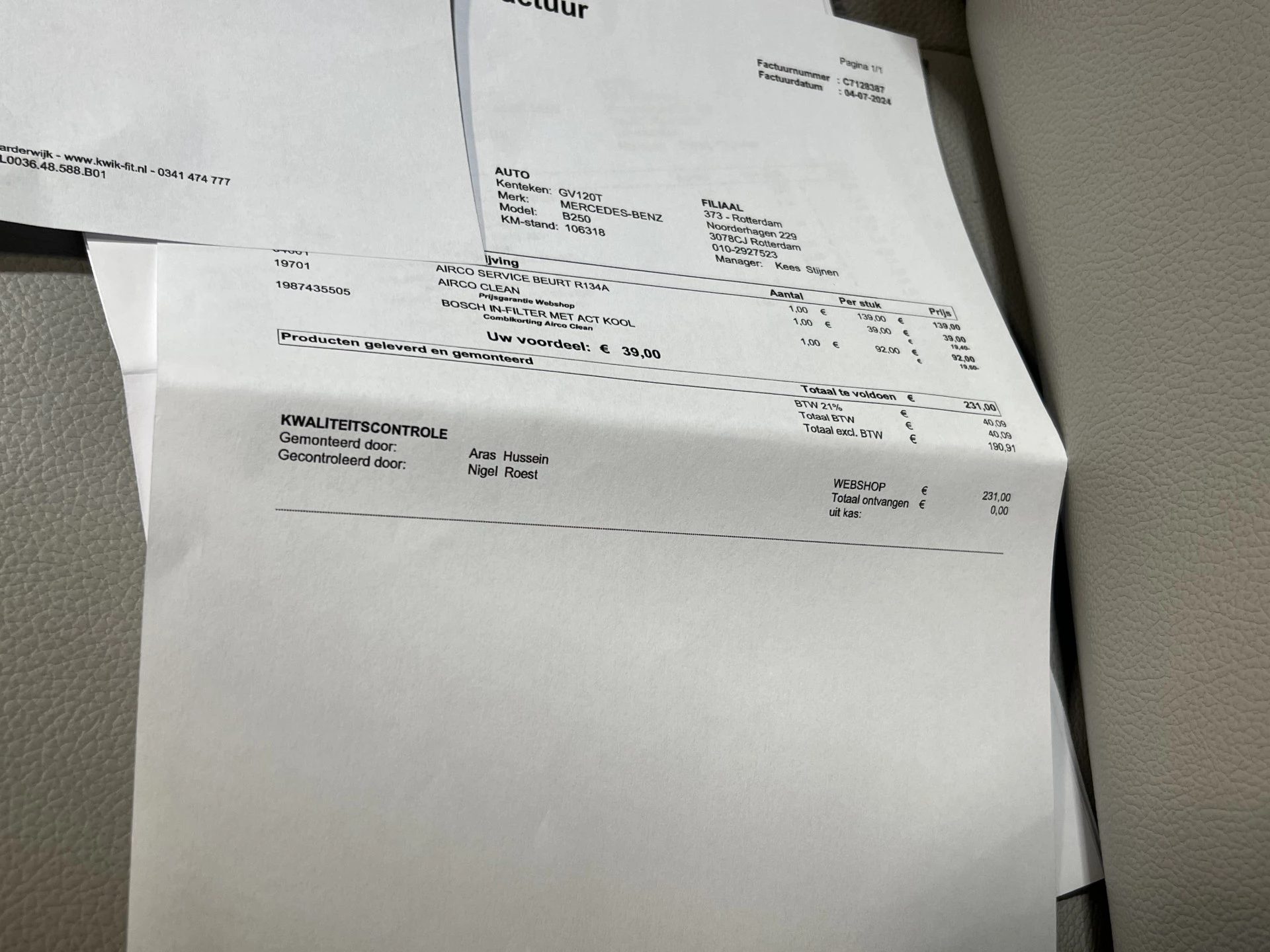 Hoofdafbeelding Mercedes-Benz B-Klasse