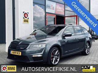 Skoda OCTAVIA 2.0 TSI RS 220PK | PANO | HALF LEER | CAMERA |