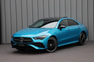 Hoofdafbeelding Mercedes-Benz CLA Mercedes-Benz CLA 250 e AMG | Head-up | Keyles-go | Burmester | Sfeerverlichting | Multi-beam | ACC | Leder | Stuurverwarming | Pano | 2023.