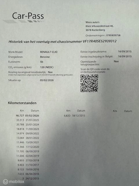 Hoofdafbeelding Renault Clio