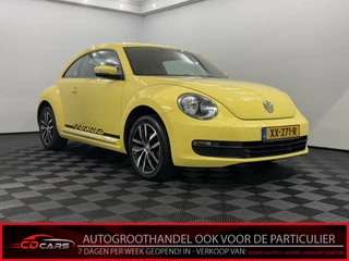 Volkswagen Beetle 1.4 Tsi Leder, Airco, Navi, Cruise control, Stoelverwarming, Lichtmetalen velgen