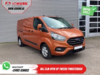 Ford Transit Custom 2.0 TDCI 170 pk Aut. L2 Frontlip/ Spoiler/ Sidbars/ Raptor Grille/ Carplay/ Camera/ Cruise/ PDC/ 18”LMV/ DAB/ Trekhaak/ Airco